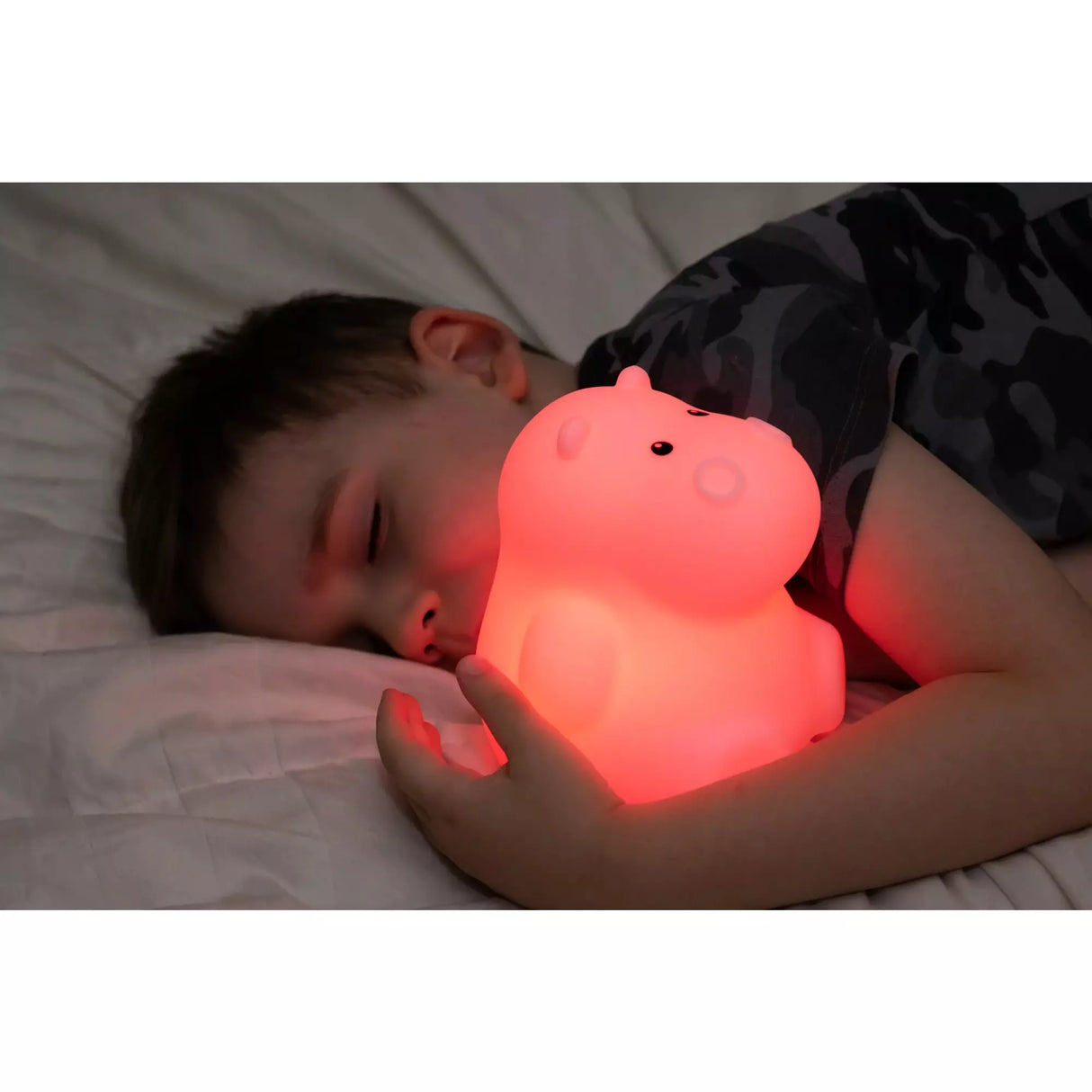 LumiPets LED Night Light with Remote Control - Hippo - Kid's Stuff Superstore