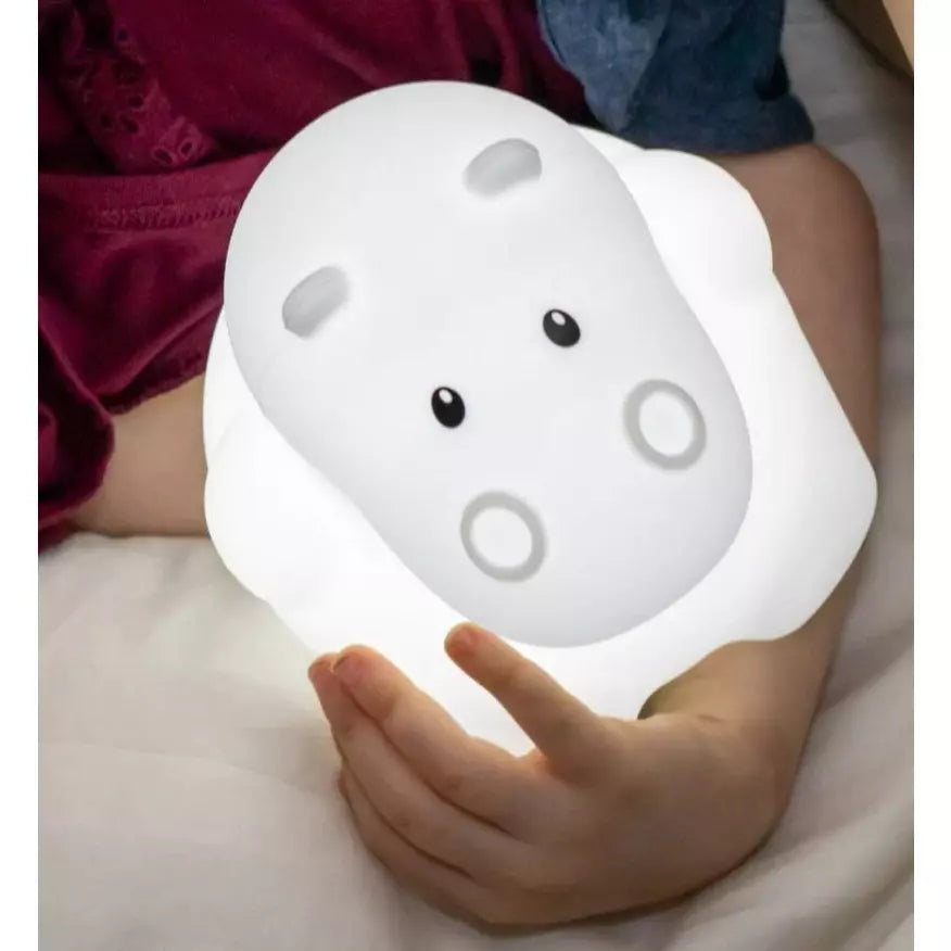 LumiPets LED Night Light with Remote Control - Hippo - Kid's Stuff Superstore