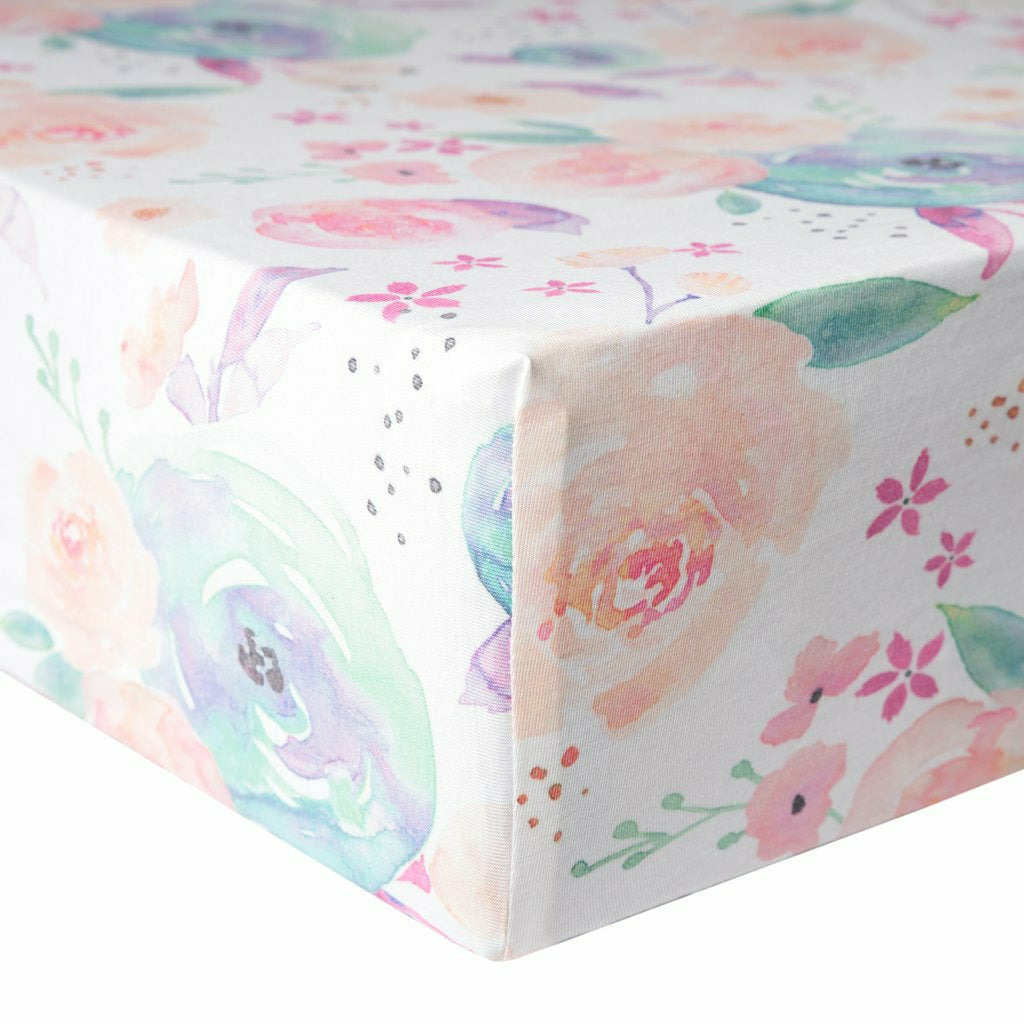 Copper Pearl Fitted Crib Sheet - Bloom - Kid's Stuff Superstore