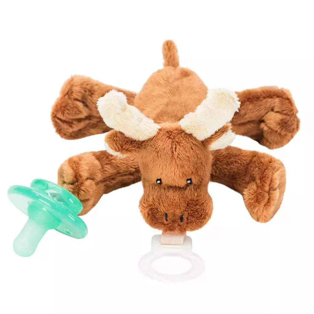 Nookums Paci-Plushies - Buddies Marley Moose - Kid's Stuff Superstore