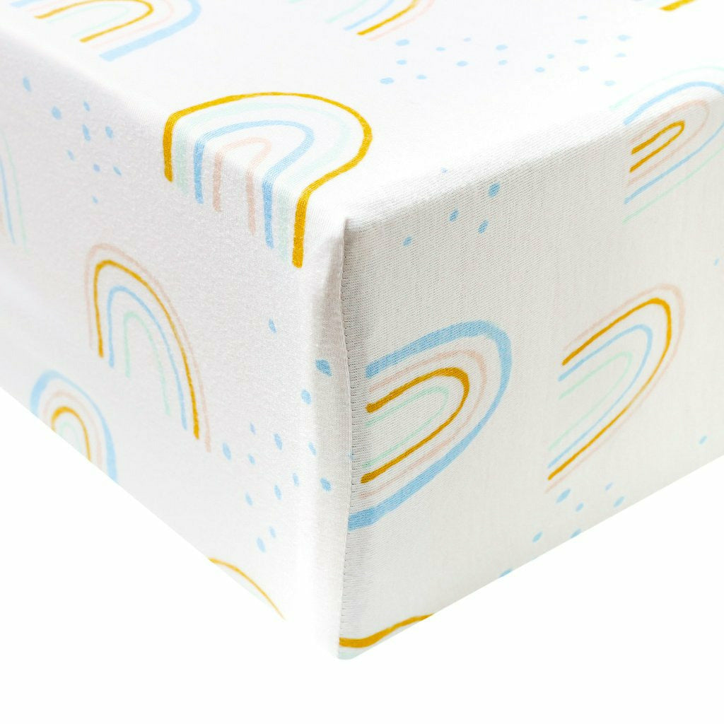 Copper Pearl Fitted Crib Sheet - Skye - Kid's Stuff Superstore