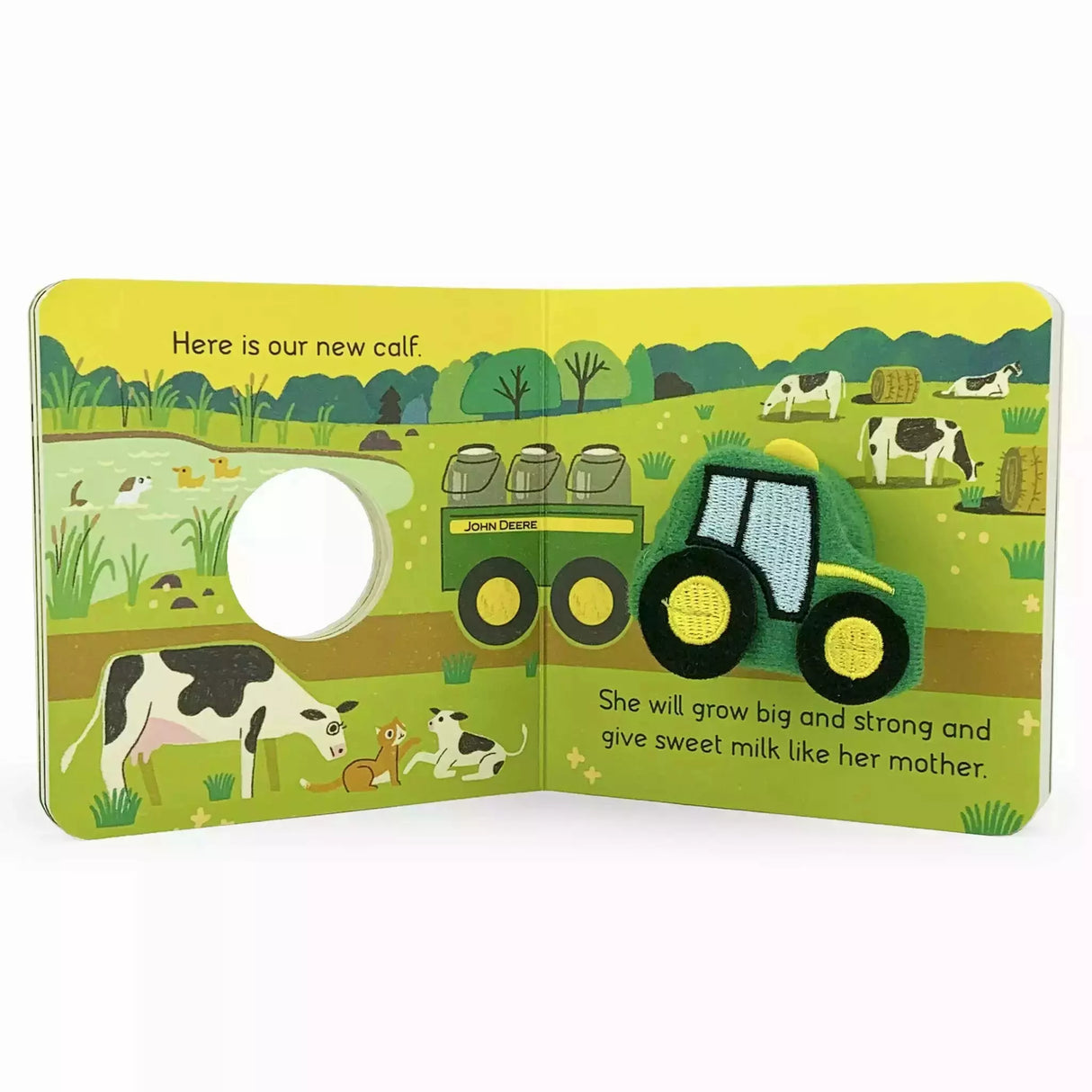 Finger Puppet Book - John Deere I Am a Tractor - Kid's Stuff Superstore