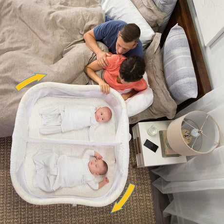 HALO BassiNest Twin Sleeper - Sand Circles - Kid's Stuff Superstore