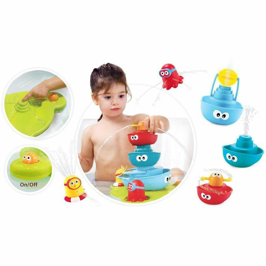 Yookidoo Stack 'N' Spray Tub Fountain - Kid's Stuff Superstore