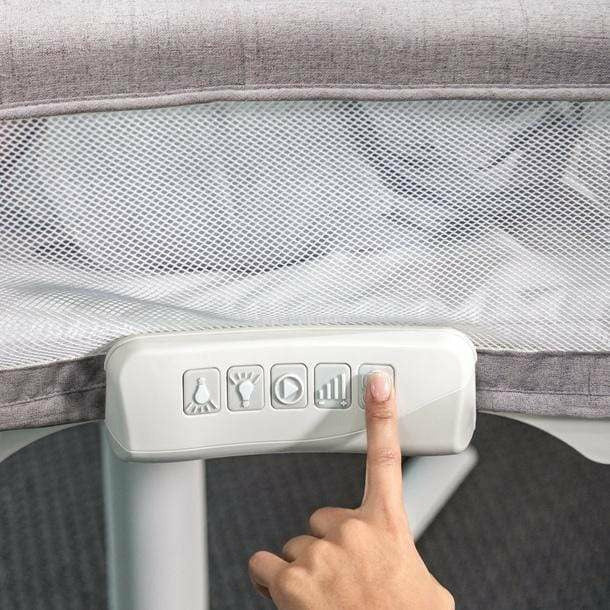 HALO BassiNest Luxe - Dove Gray Tweed - Kid's Stuff Superstore