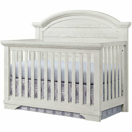 Foundry Curve Top Crib - White Dove - Kid's Stuff Superstore