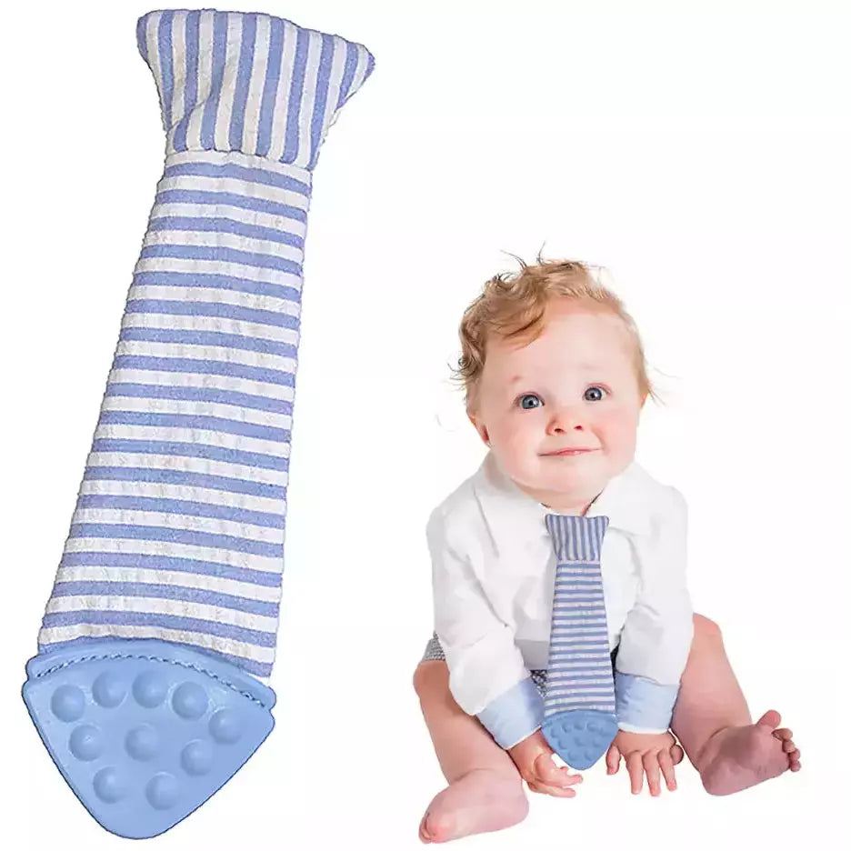 Tasty Tie Teether - Seersucker - Kid's Stuff Superstore