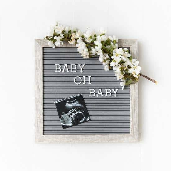 Letterboard Set - Gray - Kid's Stuff Superstore