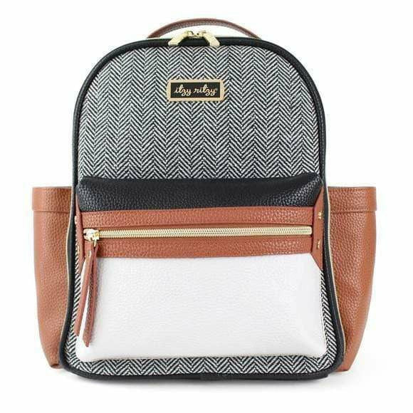 Diaper Bag Backpack - Mini Coffee & Cream - Kid's Stuff Superstore