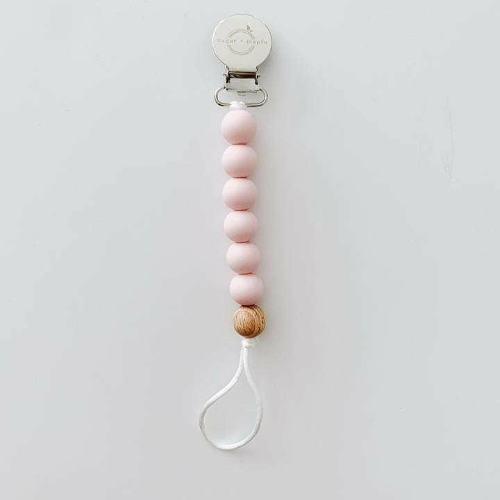 Sugar + Maple Pacifier Clip + Teether - Kid's Stuff Superstore