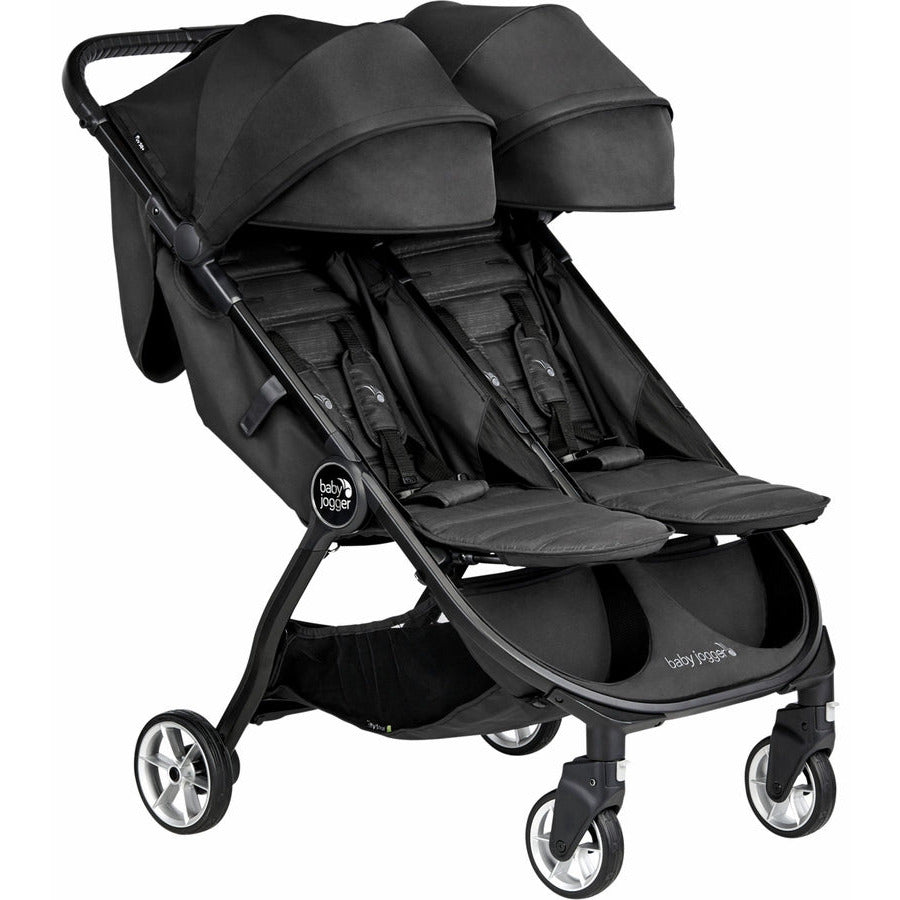 Baby Jogger City Tour 2 Double Stroller - Pitch Black - Kid's Stuff Superstore