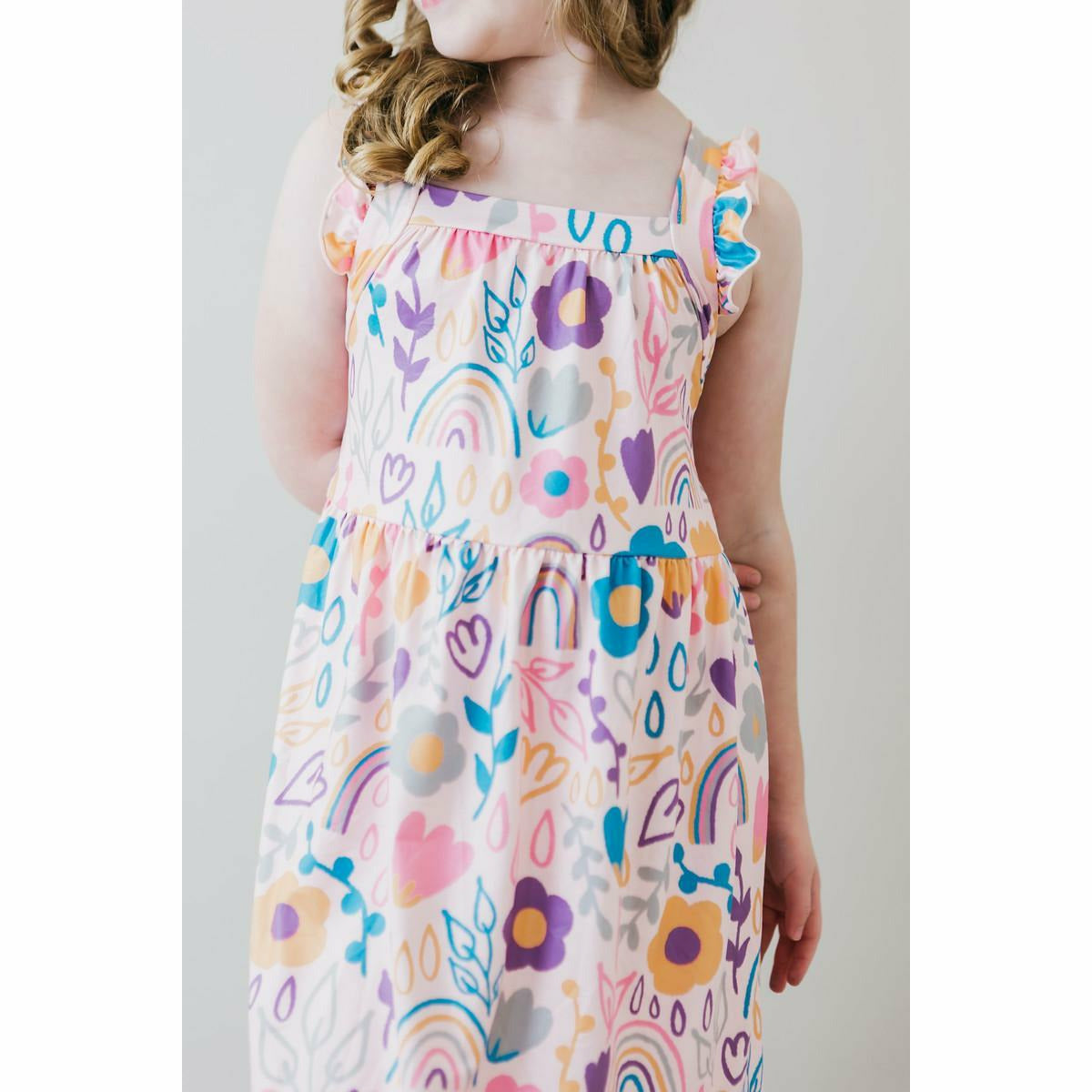 Mila & Rose Ruffle Strappy Dress - Daydreams - Kid's Stuff Superstore