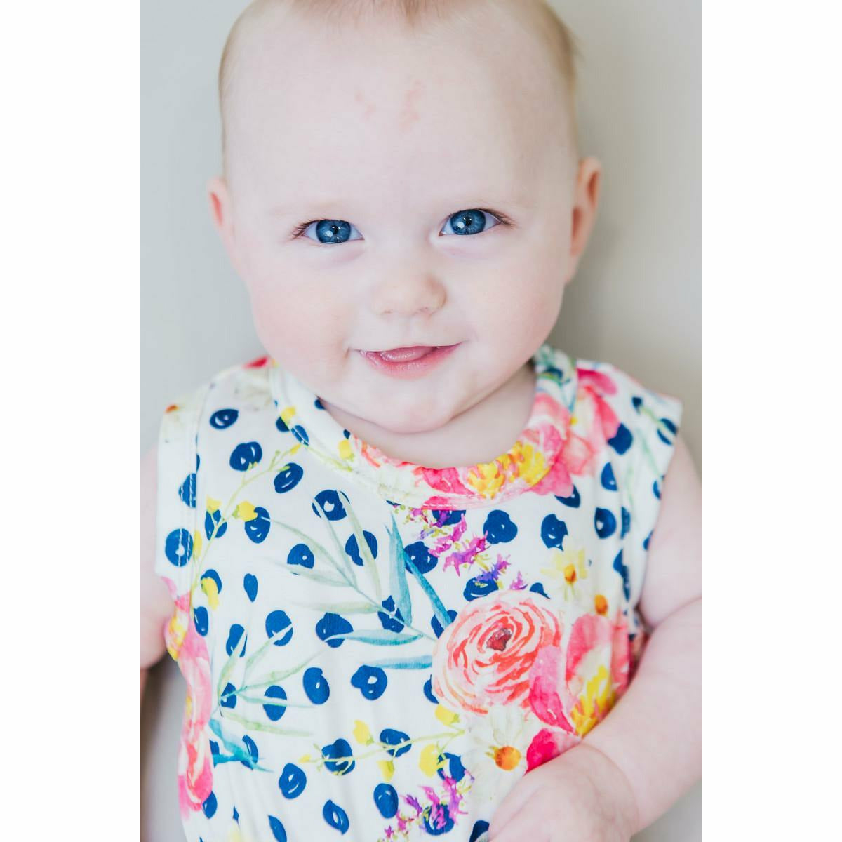 Mila & Rose Pom Pom Romper - Pop of Color - Kid's Stuff Superstore