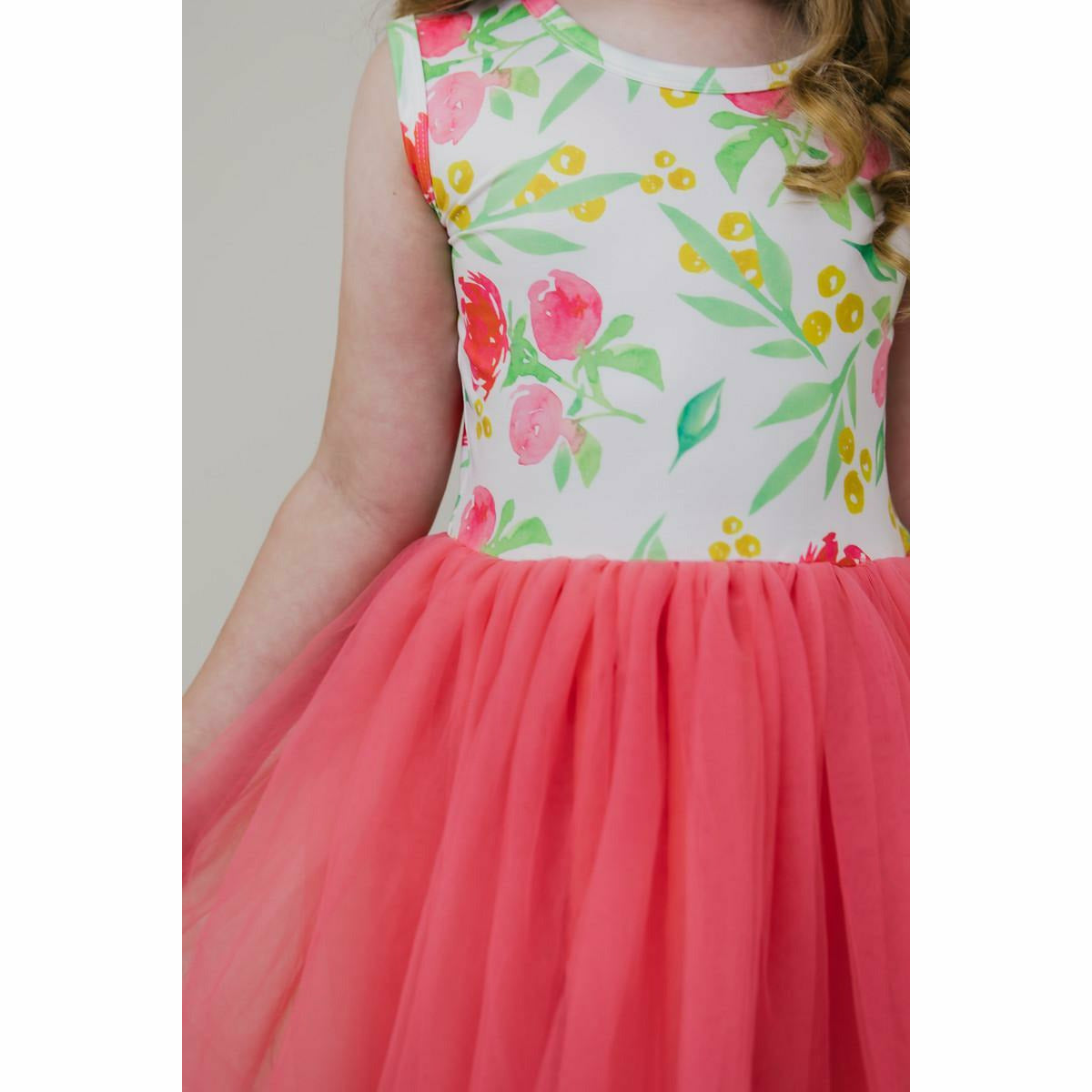 Mila & Rose Tank Tutu Dress - Watercolor Floral - Kid's Stuff Superstore