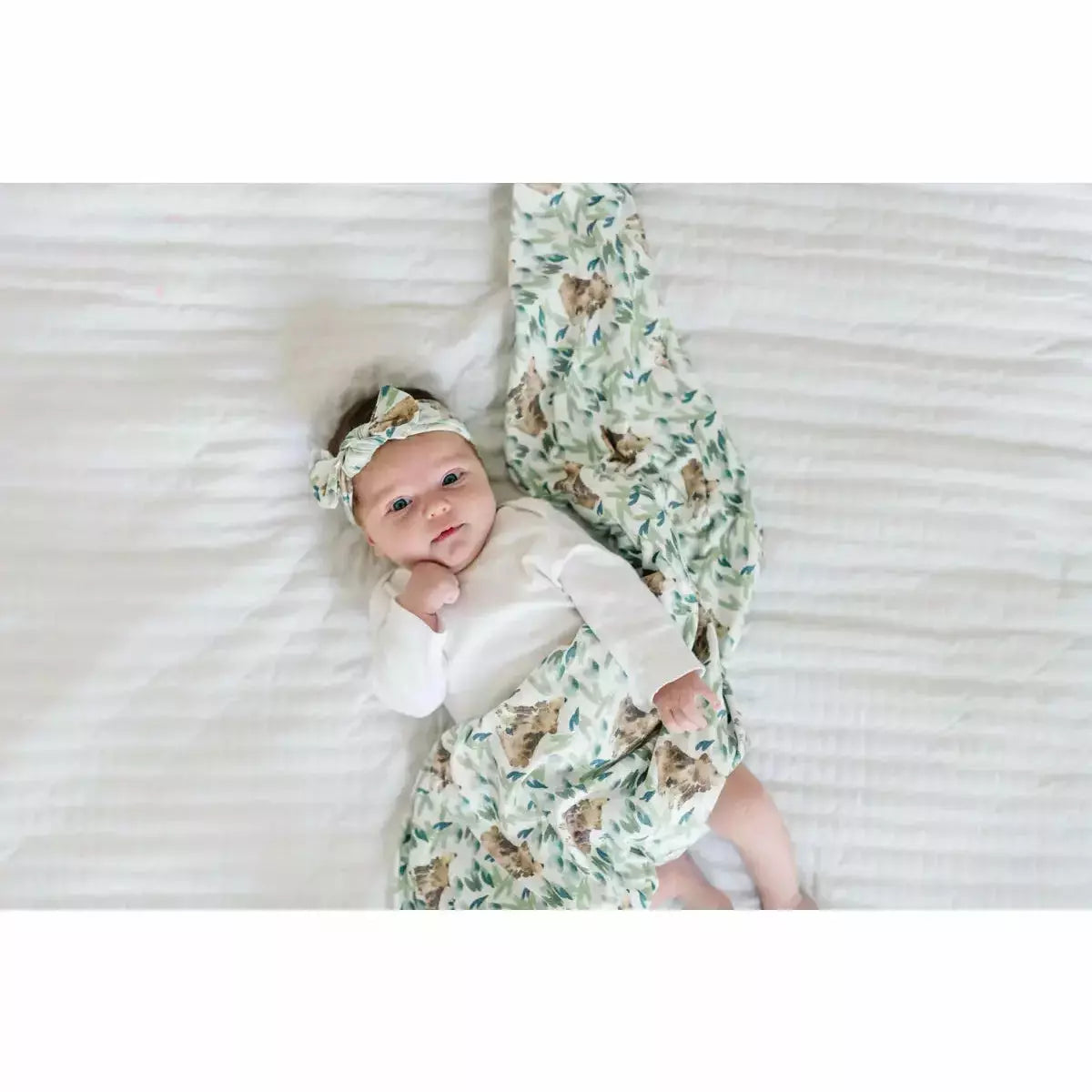 Copper Pearl Swaddle Blanket - Bear - Kid's Stuff Superstore