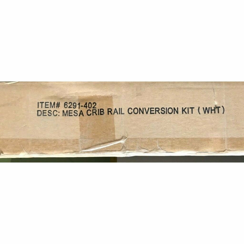 Creations, Mesa Crib Adult Rails, White (6291-402) - Kid's Stuff Superstore