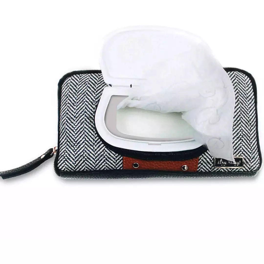 Itzy Ritzy Wipes Case - Coffee & Cream - Kid's Stuff Superstore