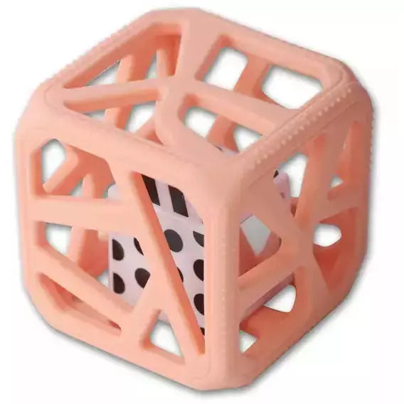 Malarkey Kids Chew Cube - Peachy Pink - Kid's Stuff Superstore