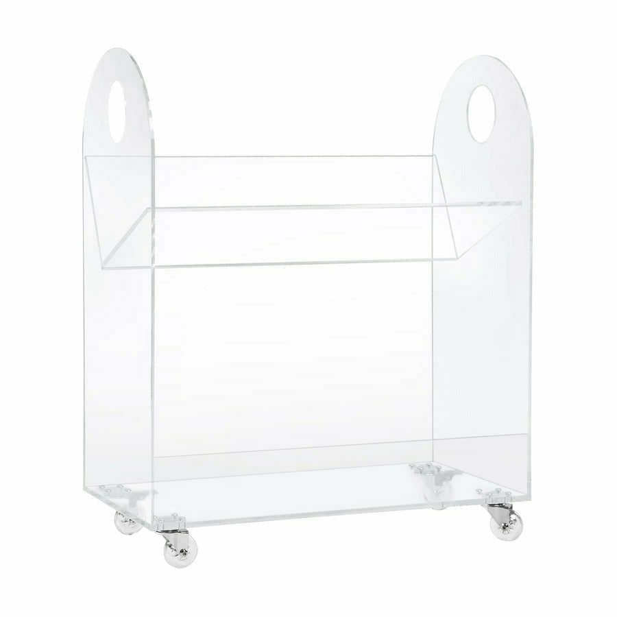 Babyletto Presto Acrylic Bookcase and Cart - Kid's Stuff Superstore