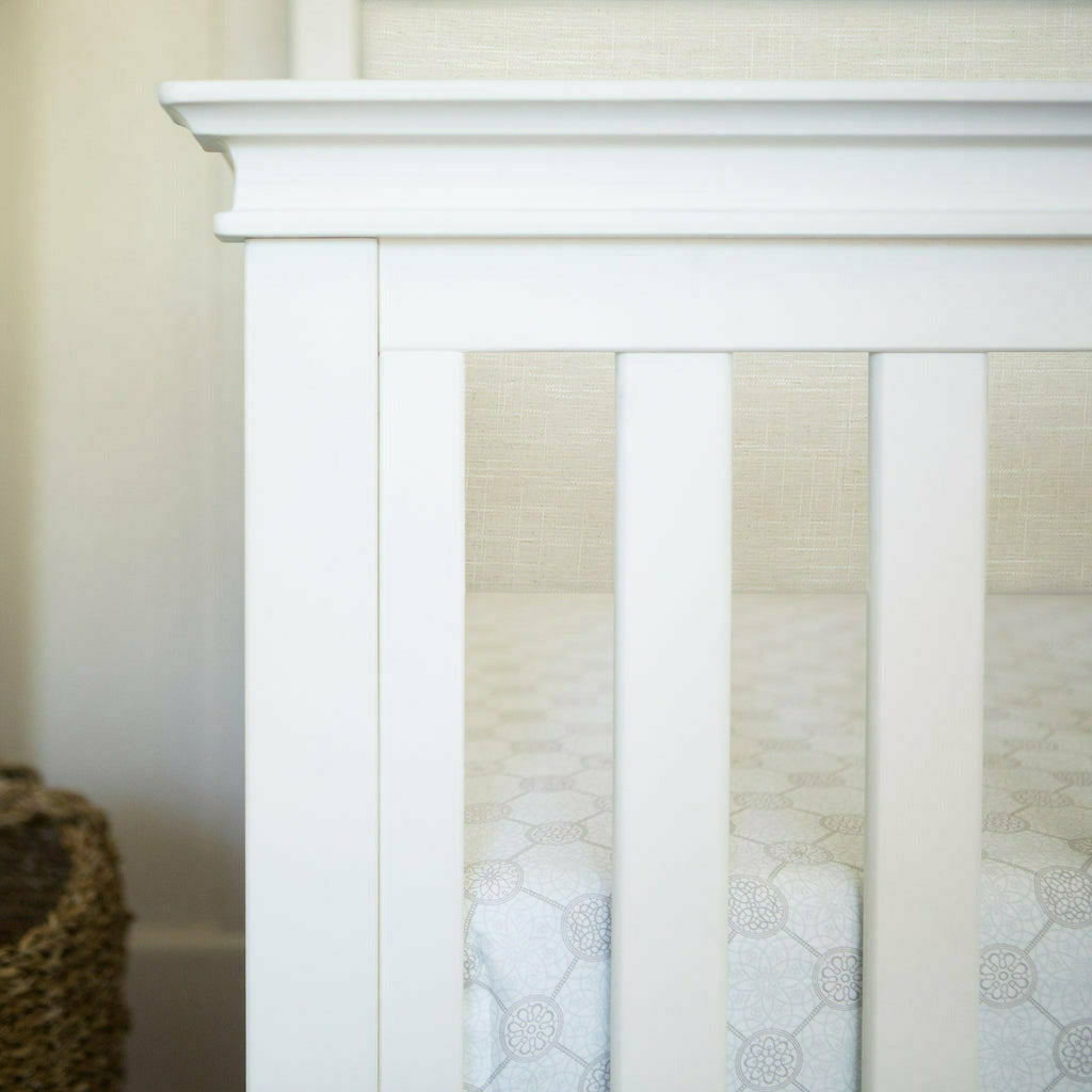 Million Dollar Baby Darlington 4-in-1 Convertible Crib - Warm White - Kid's Stuff Superstore