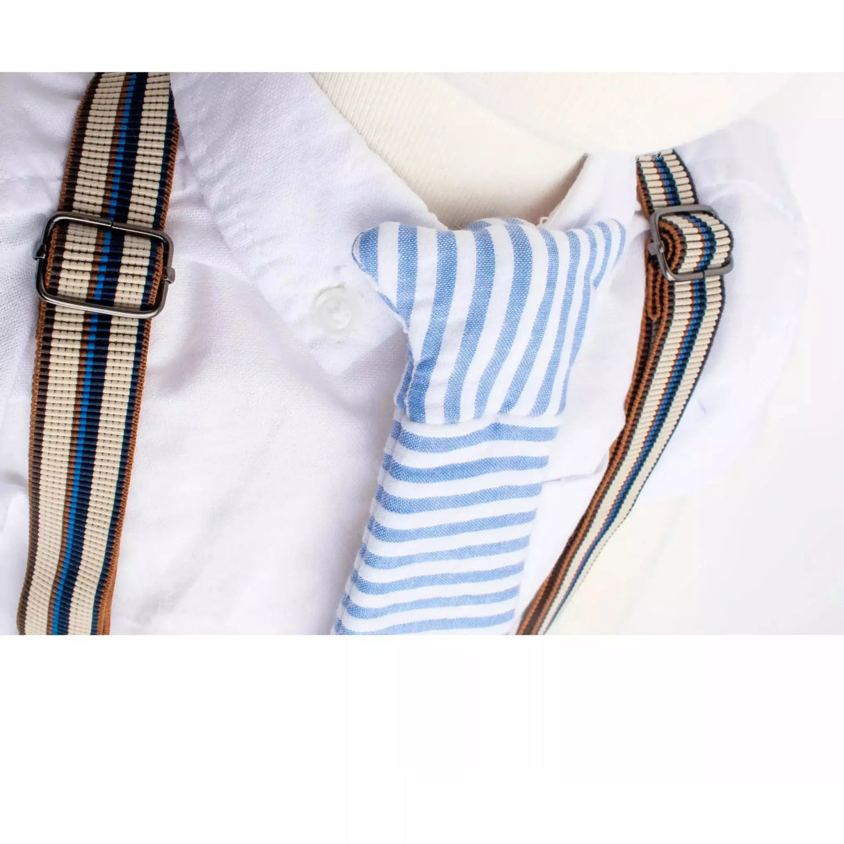 Tasty Tie Teether - Seersucker - Kid's Stuff Superstore