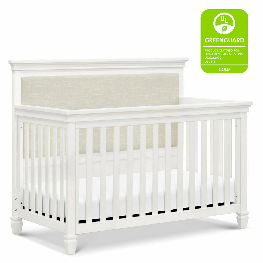 Million Dollar Baby Darlington 4-in-1 Convertible Crib - Warm White - Kid's Stuff Superstore