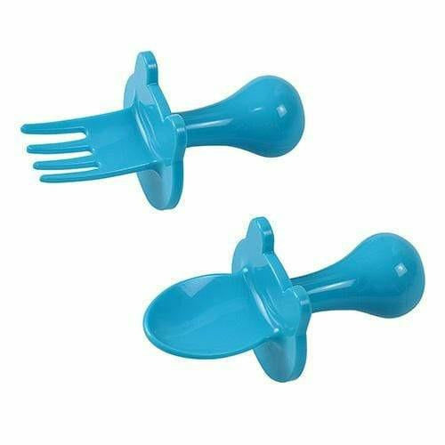 Baby Self Feeding Utensils Spoon and Fork Set - Kid's Stuff Superstore