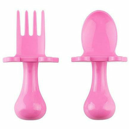 Baby Self Feeding Utensils Spoon and Fork Set - Kid's Stuff Superstore