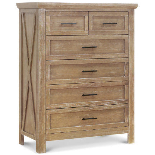 Franklin & Ben Emory Farmhouse 6-Drawer Chest - Driftwood - Kid's Stuff Superstore