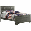 Foundry Full Panel Bed - Brushed Pewter - Kid's Stuff Superstore