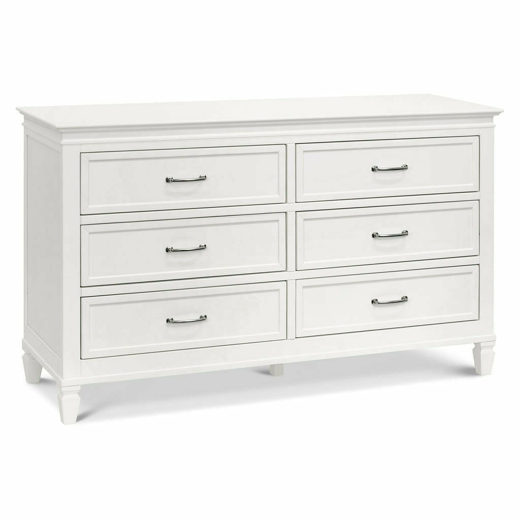 Million Dollar Baby Darlington 6-Drawer Dresser - Warm White - Kid's Stuff Superstore