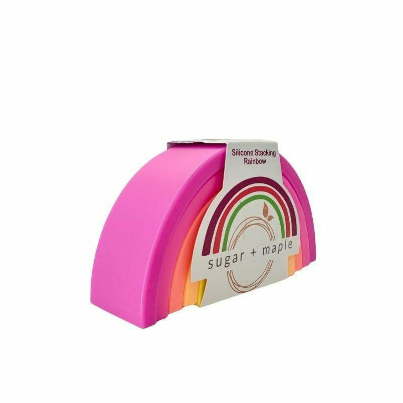Silicone Rainbow Stacker - Mini Neon - Kid's Stuff Superstore