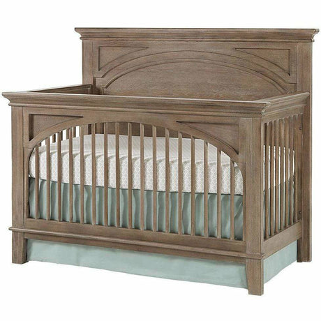 Broadway Convertible Crib w/ Spindle - Sandwash - Kid's Stuff Superstore