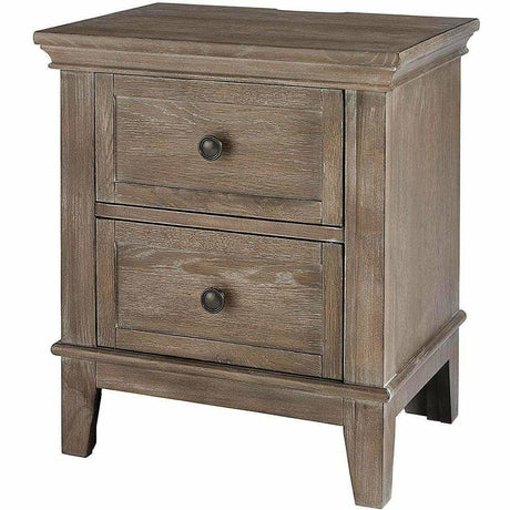 Broadway 2 Drawer Nightstand, Sandwash - Kid's Stuff Superstore