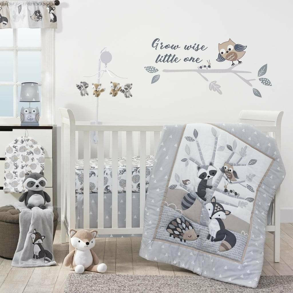 Lambs & Ivy 3 Piece Crib Set - Little Rascals - Kid's Stuff Superstore