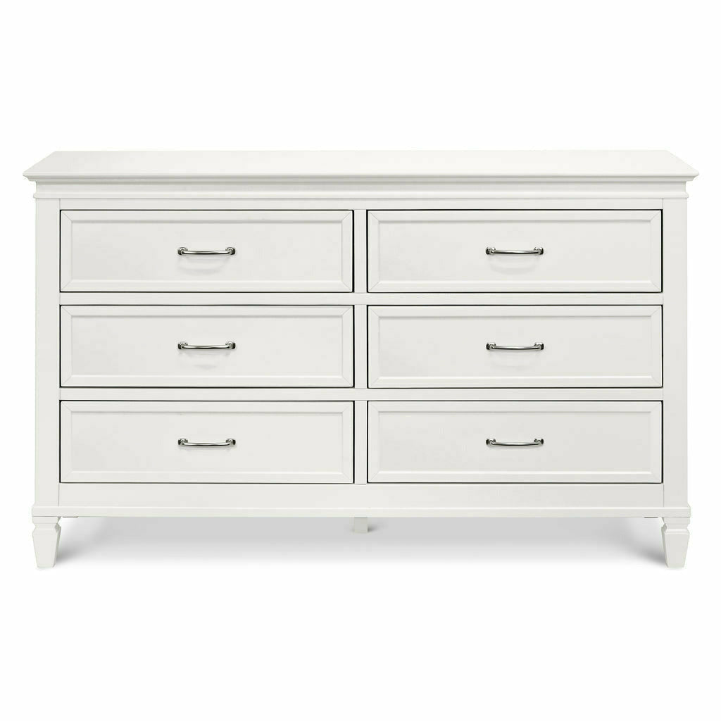 Million Dollar Baby Darlington 6-Drawer Dresser - Warm White - Kid's Stuff Superstore