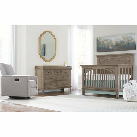 Broadway Convertible Crib w/ Spindle - Sandwash - Kid's Stuff Superstore
