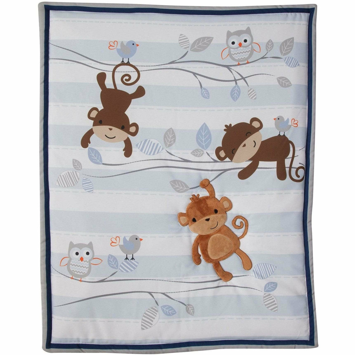 Bedtime Originals 3-Piece Crib Bedding Set - Mod Monkey - Kid's Stuff Superstore