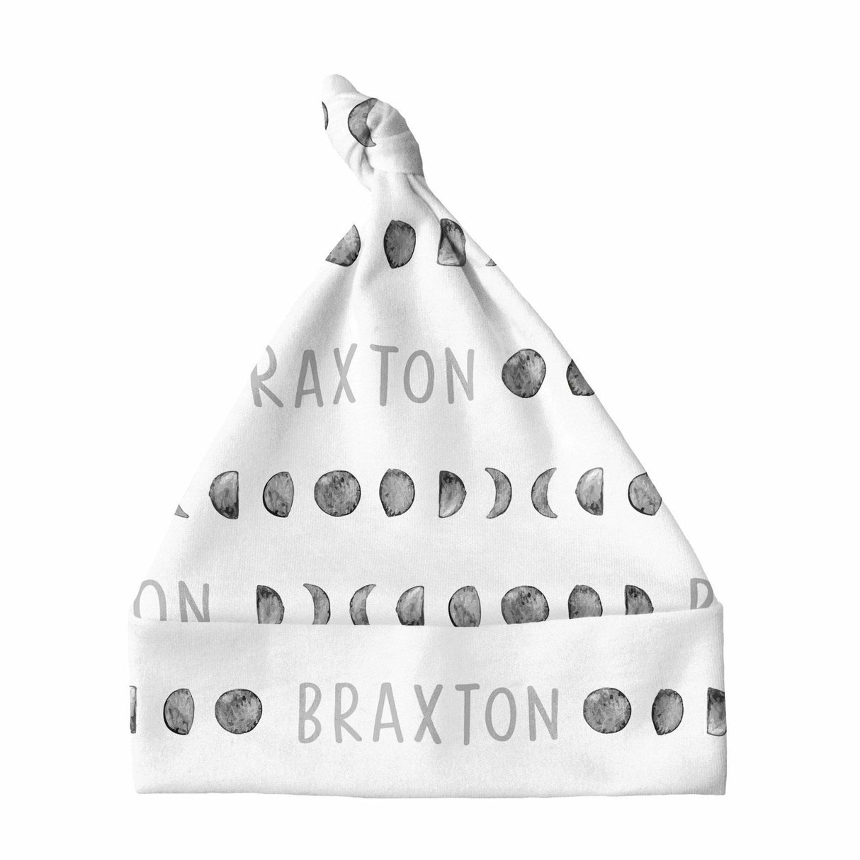 Sugar + Maple Knotted Baby Hat - Moon Phases - Kid's Stuff Superstore