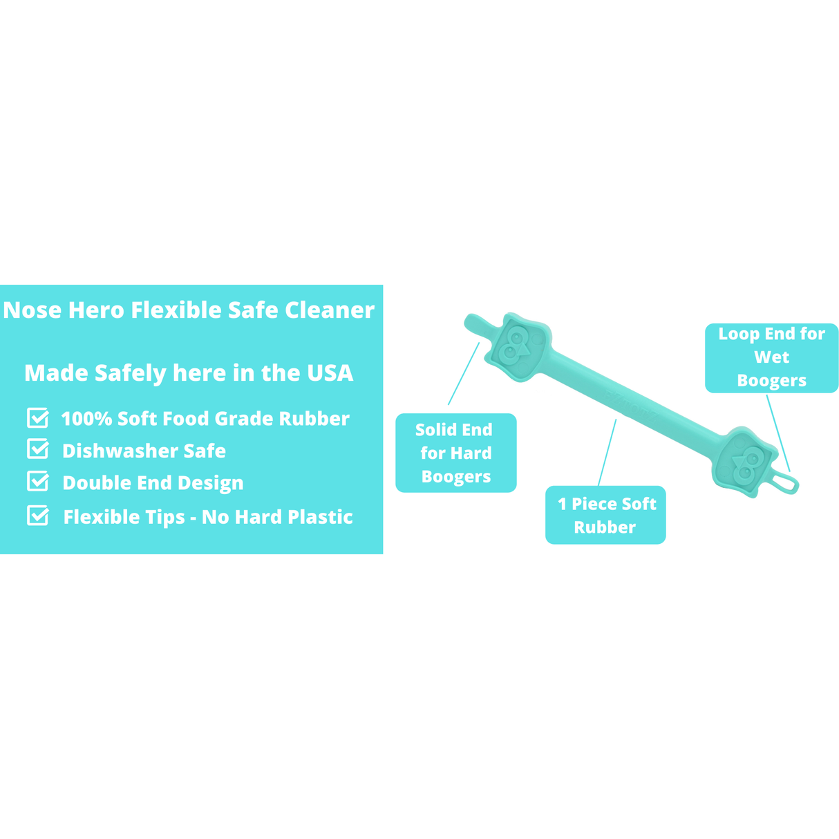 Nose Hero Soft Baby Ear and Nose Cleaner - Kid's Stuff Superstore