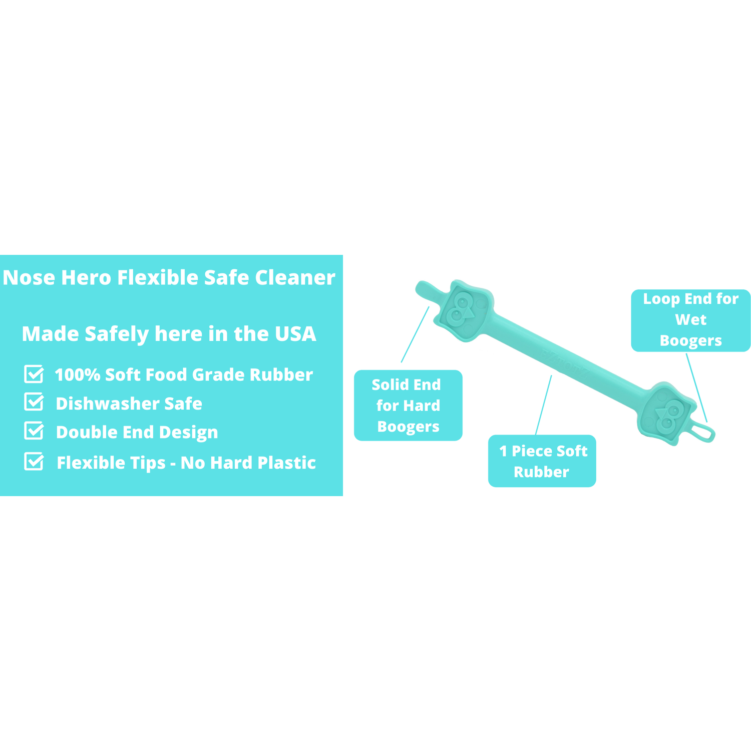 Nose Hero Soft Baby Ear and Nose Cleaner - Kid's Stuff Superstore