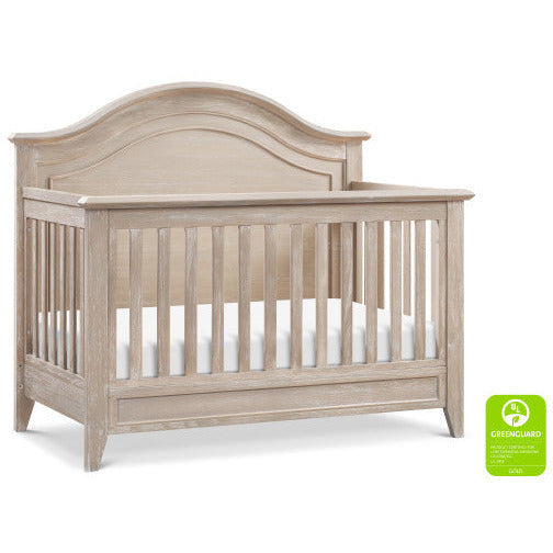 Franklin & Ben Beckett Rustic 4-in-1 Convertible Curve Top Crib - Sandbar - Kid's Stuff Superstore