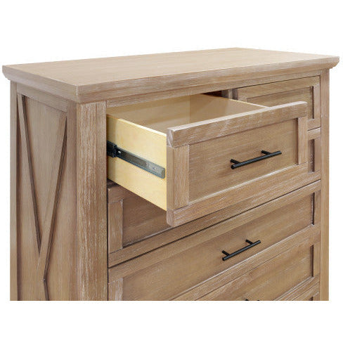 Franklin & Ben Emory Farmhouse 6-Drawer Chest - Driftwood - Kid's Stuff Superstore
