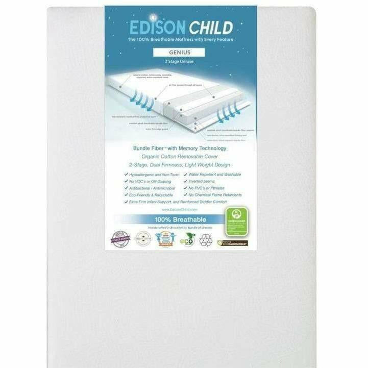 Edison Child *Best Selling* Genius 2-Stage Crib Mattress - Kid's Stuff Superstore
