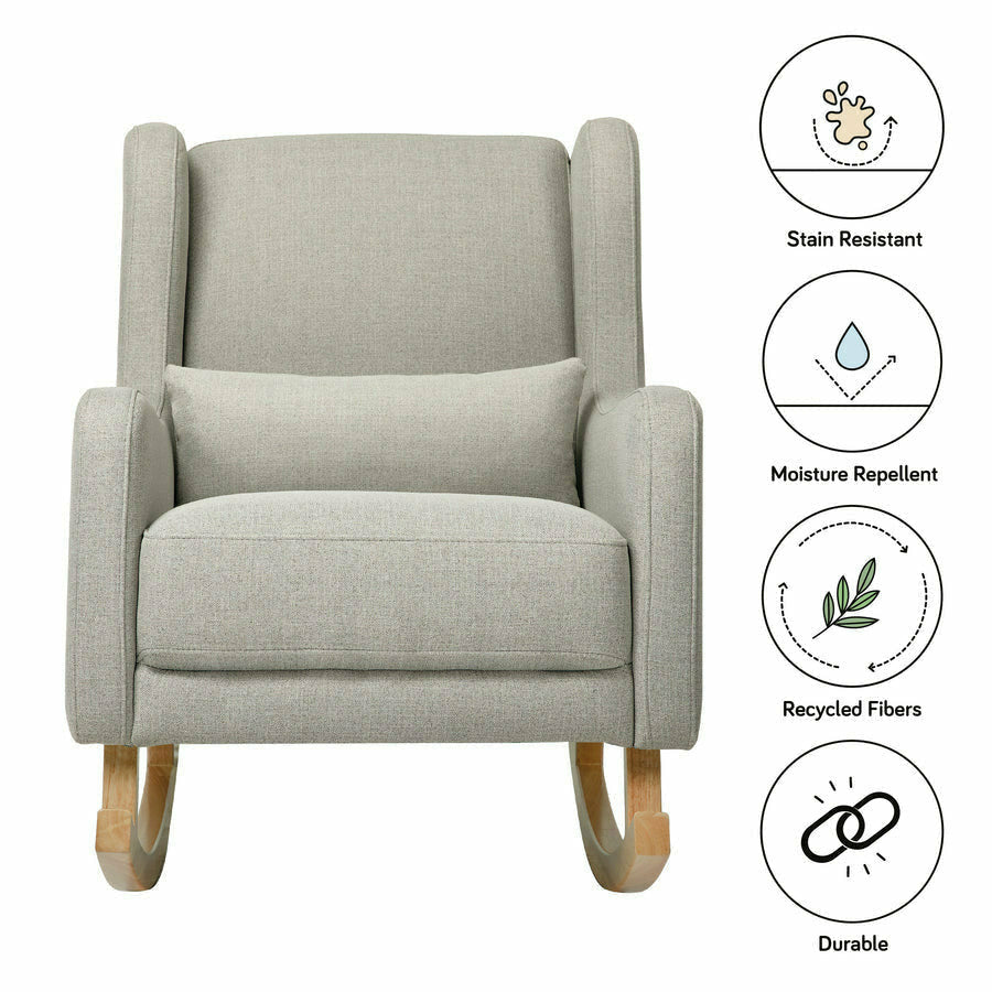 Babyletto Kai Rocker in Eco-Performance Fabric - Kid's Stuff Superstore