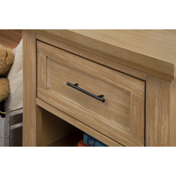 Franklin & Ben Emory Farmhouse Nightstand - Driftwood - Kid's Stuff Superstore