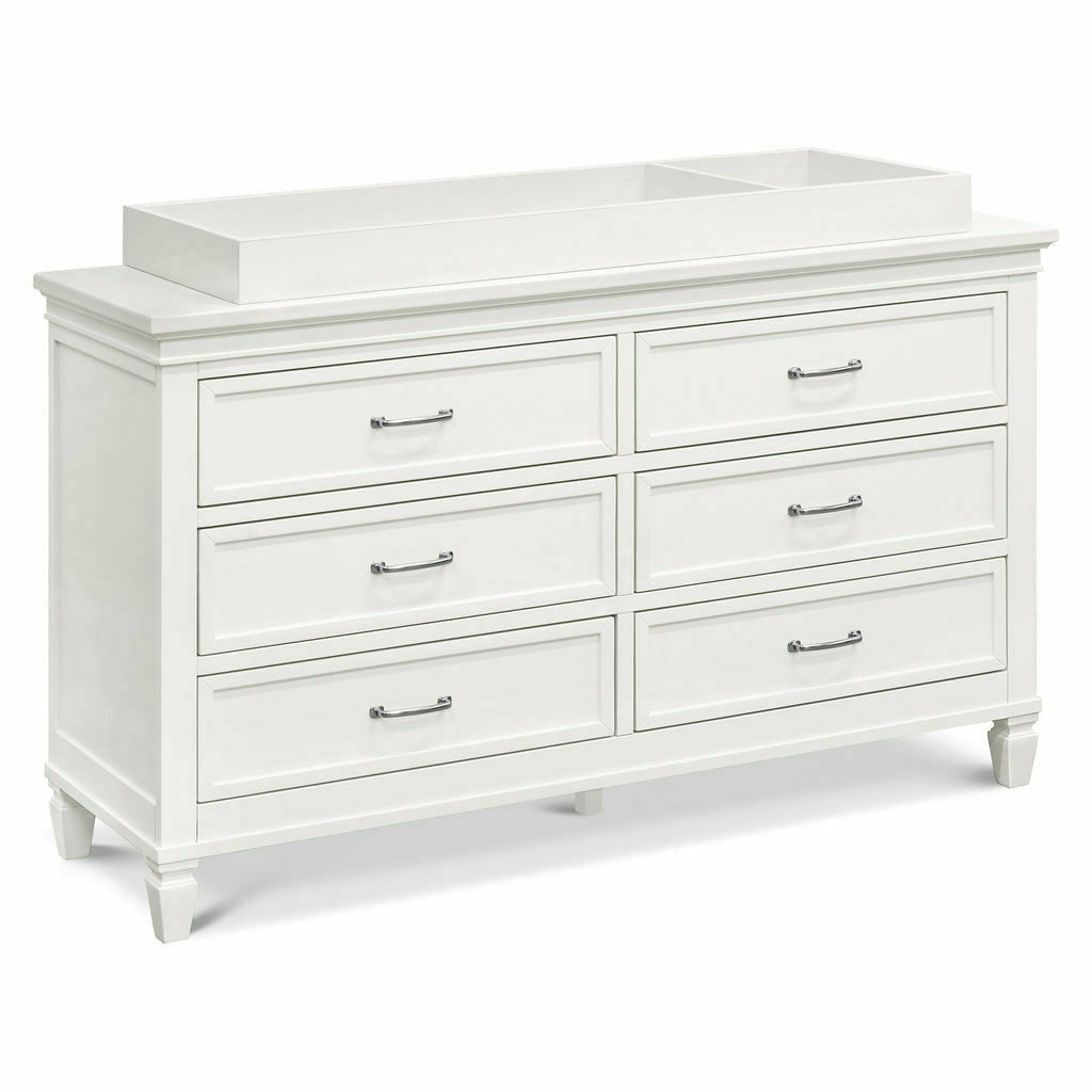 Million Dollar Baby Darlington 6-Drawer Dresser - Warm White - Kid's Stuff Superstore
