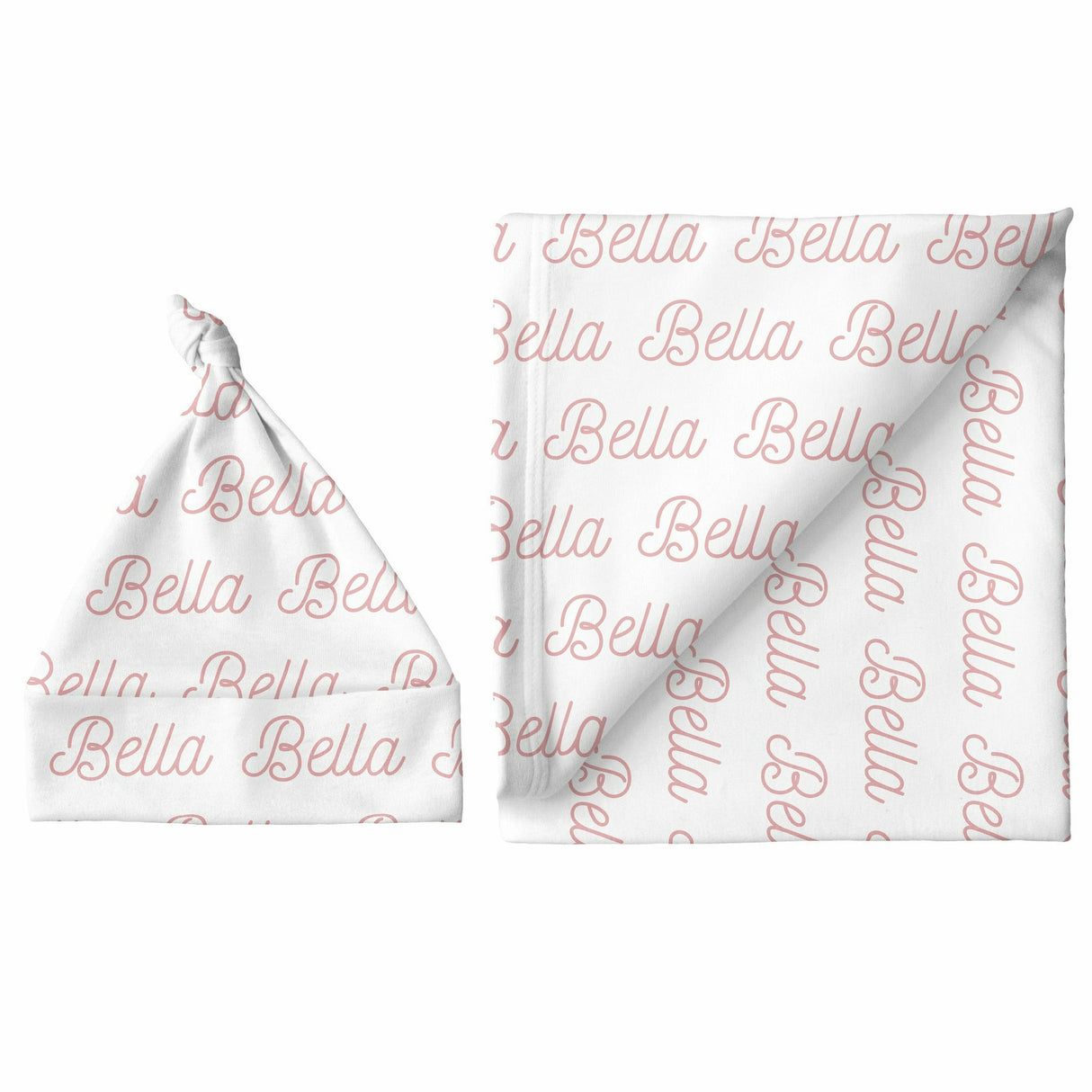 Sugar + Maple Large Blanket & Hat Set - Baby's Name - Kid's Stuff Superstore