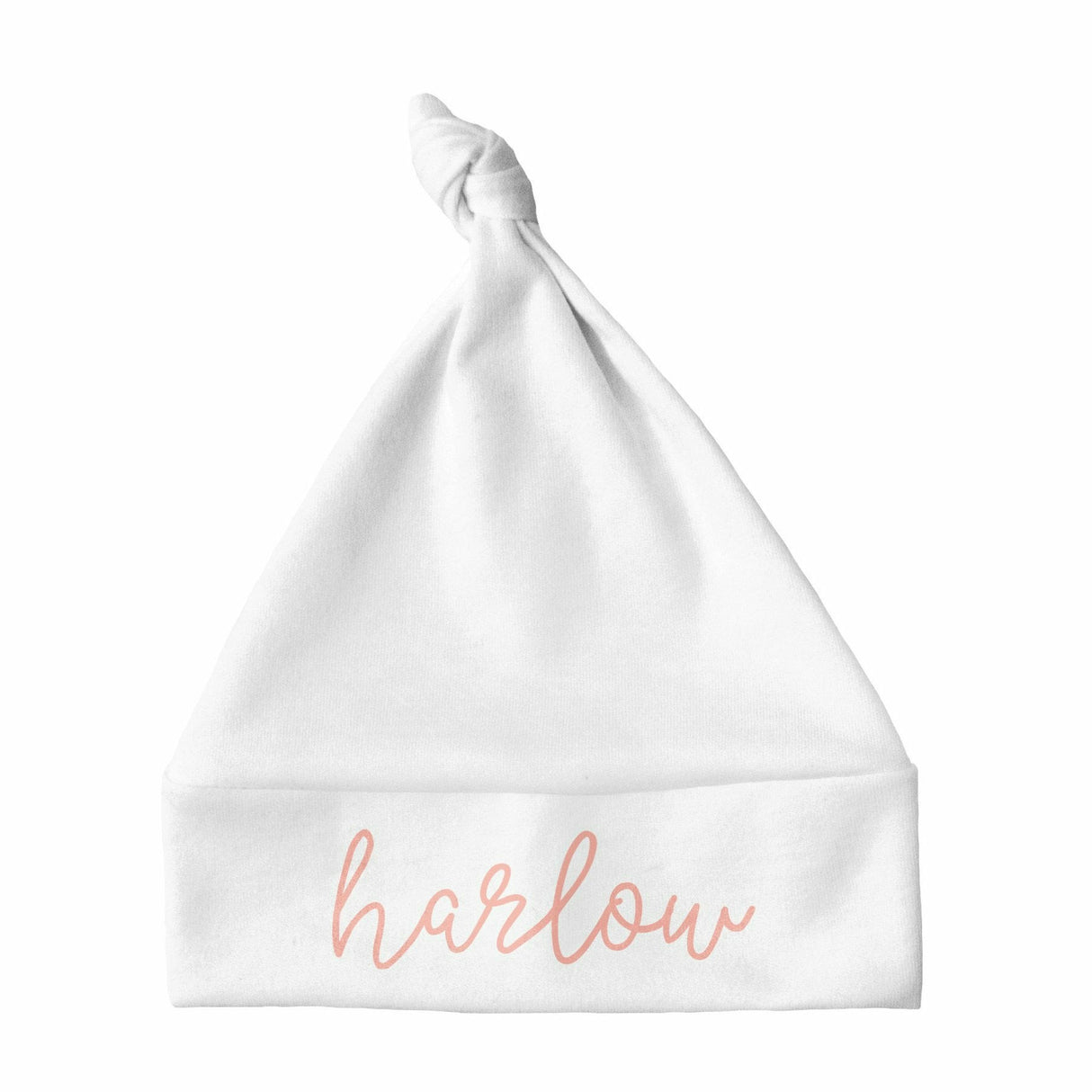 Sugar + Maple Knotted Baby Hat - Centered Name - Kid's Stuff Superstore