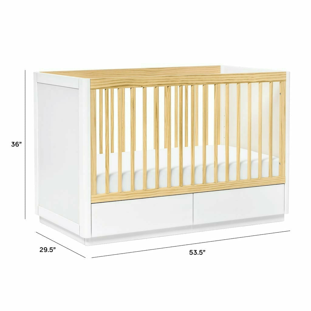 Babyletto Bento 3-in-1 Crib with Toddler Bed Conversion Kit - Kid's Stuff Superstore